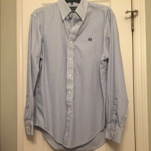 🐎RALPH LAUREN Dress Shirt, Striped, 15 1/2, 34/35